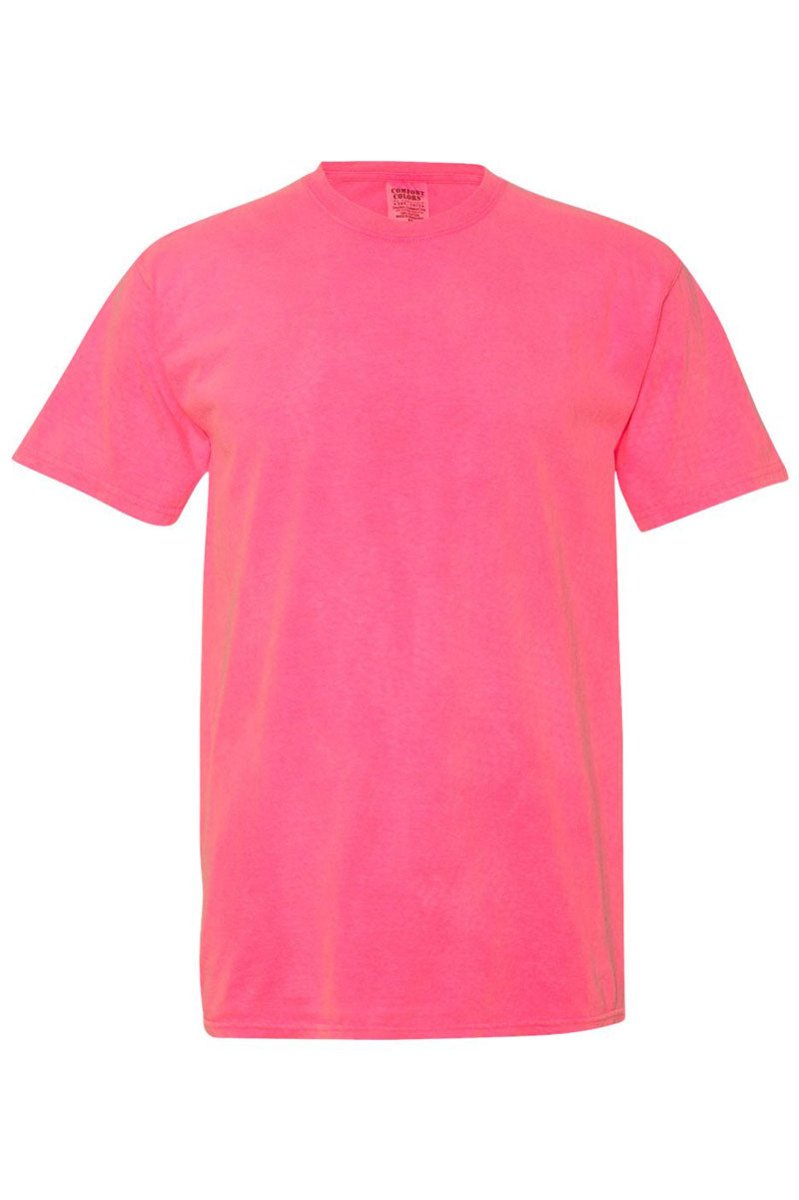 Adult Comfort Colors Ring-Spun Cotton Tee with Faux Embroidery Easter Bunny Design