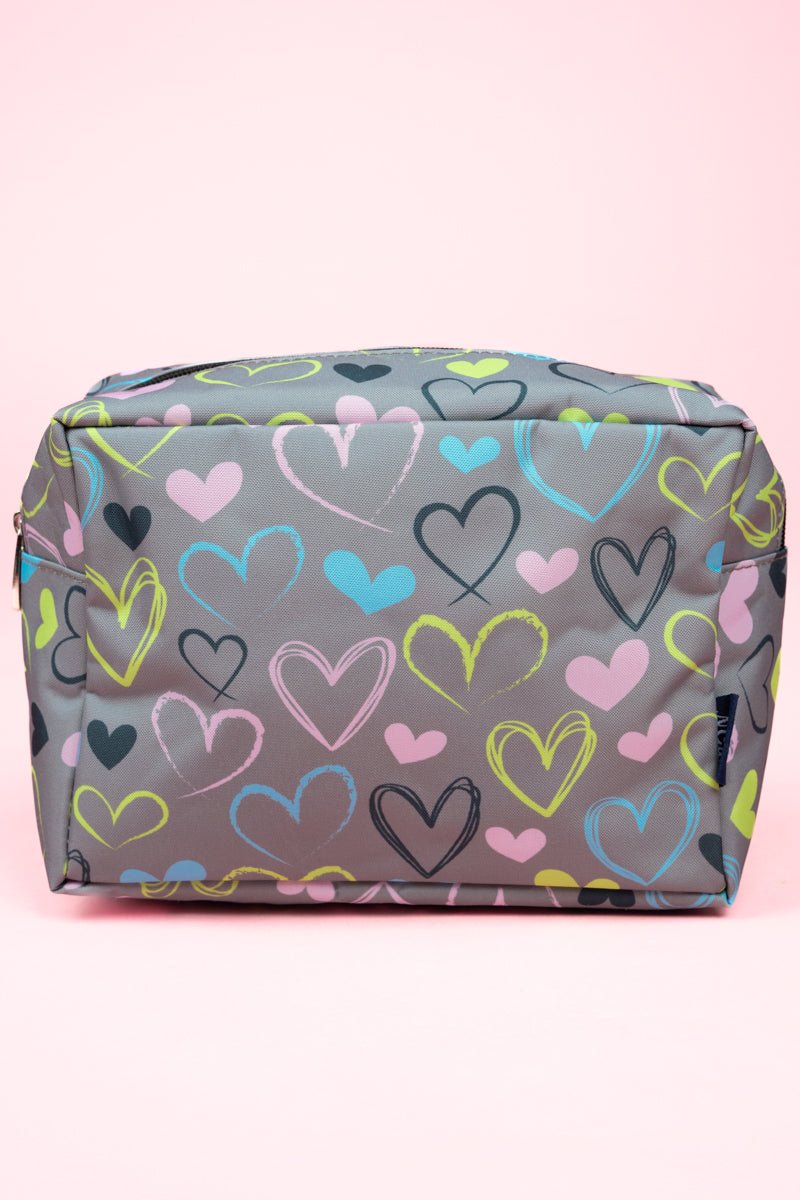 Stylish Padded NGIL Cosmetic Case for Heart And Soul Storage