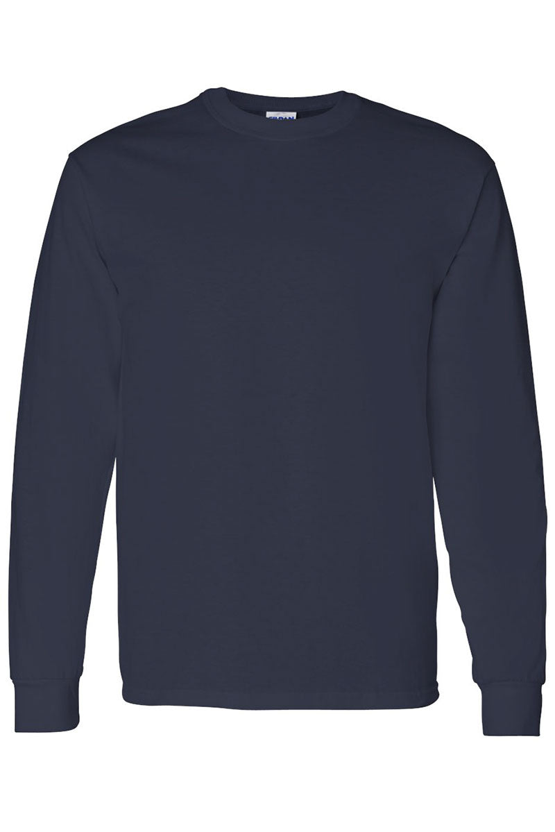 Adult Heavy Cotton Long Sleeve T-Shirt for Freezing Season