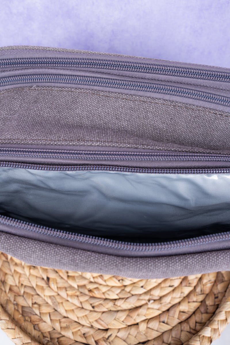 Gray NGIL High - Quality Travel - Ready Cosmetic Toiletry Bag