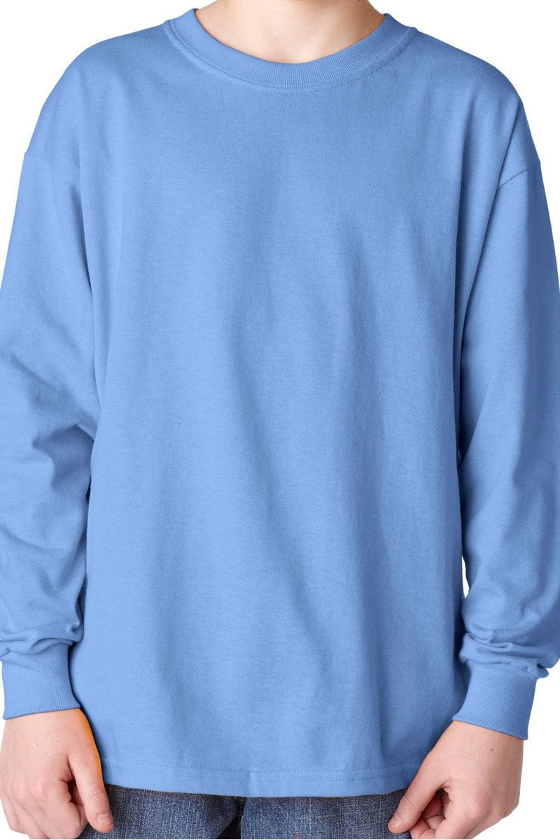 Gildan Youth Relaxed Long Sleeve Casual T-Shirt - Select Your Preferred Color