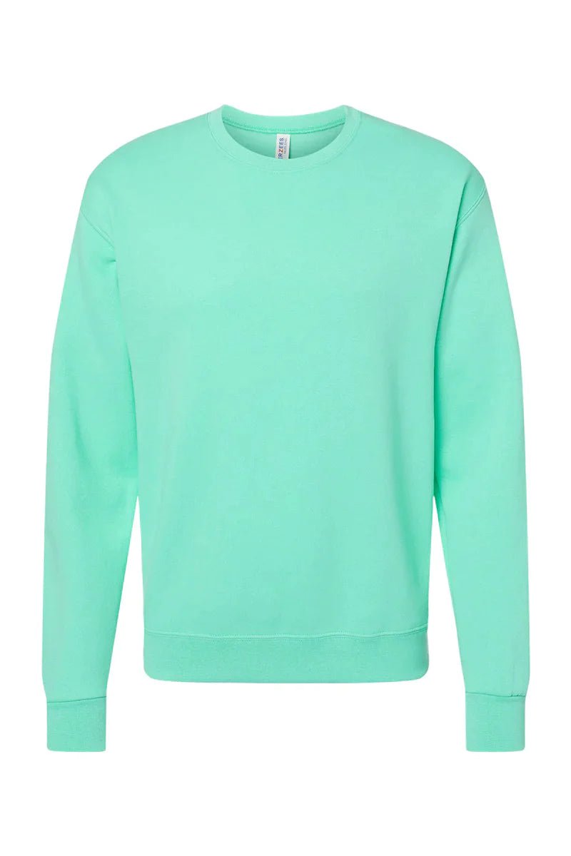 Unisex Arched Leopard Graphic NuBlend Crew Sweatshirt for Cozy Wear