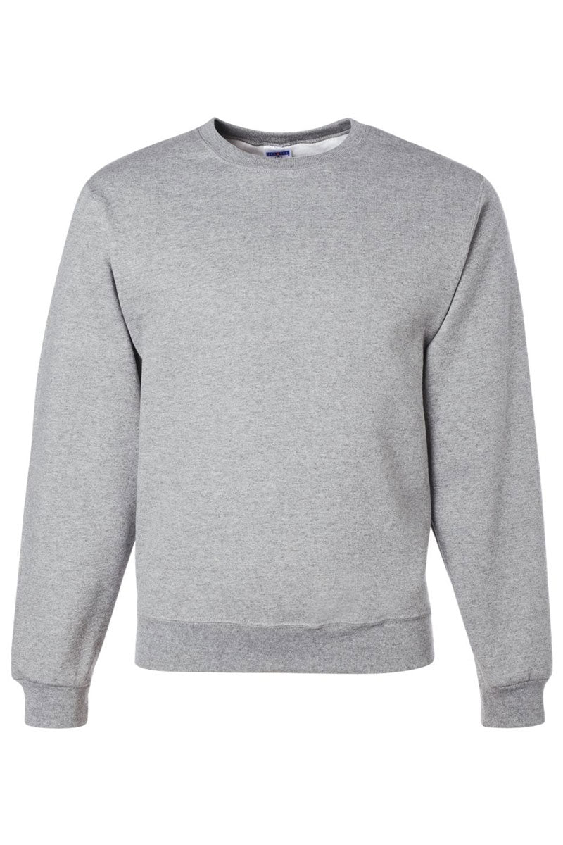 Unisex NuBlend Crew Sweatshirt in Red and Black Baseball Home Plate Design