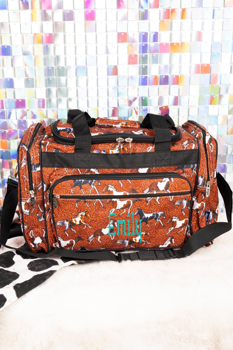 20-Inch NGIL Soft Canvas Hold Your Horses Duffle Bag for Short Trips