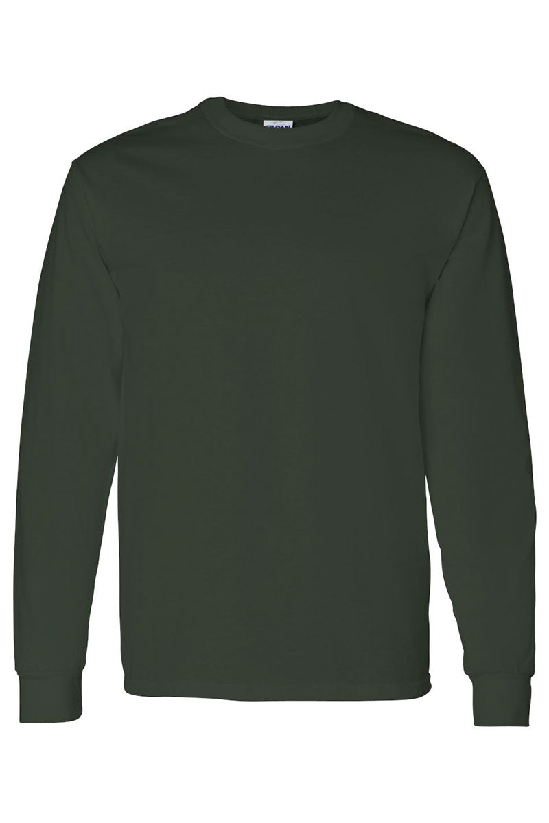 Adult Heavy Cotton Long Sleeve T-Shirt for Freezing Season