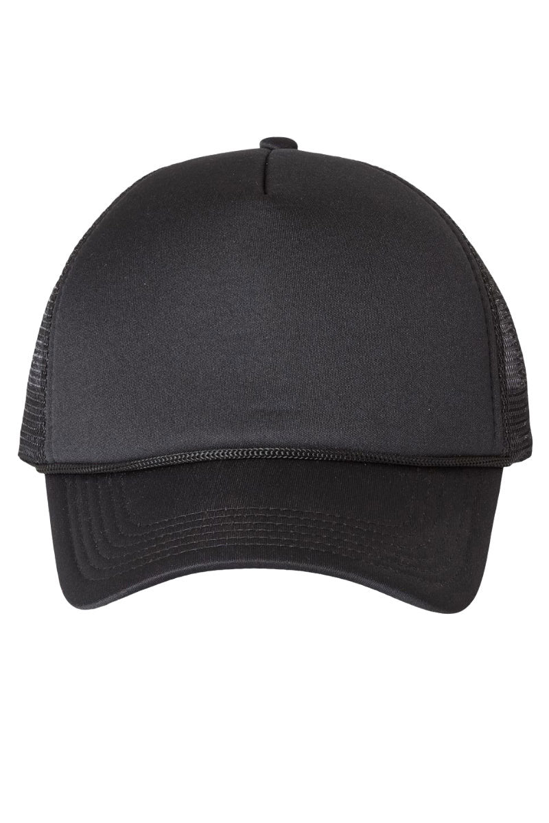 Fashionable Faux Patch Cowboys And Country Music Design Transfer Foam Front Mesh Back Trucker Cap for Casual Wear