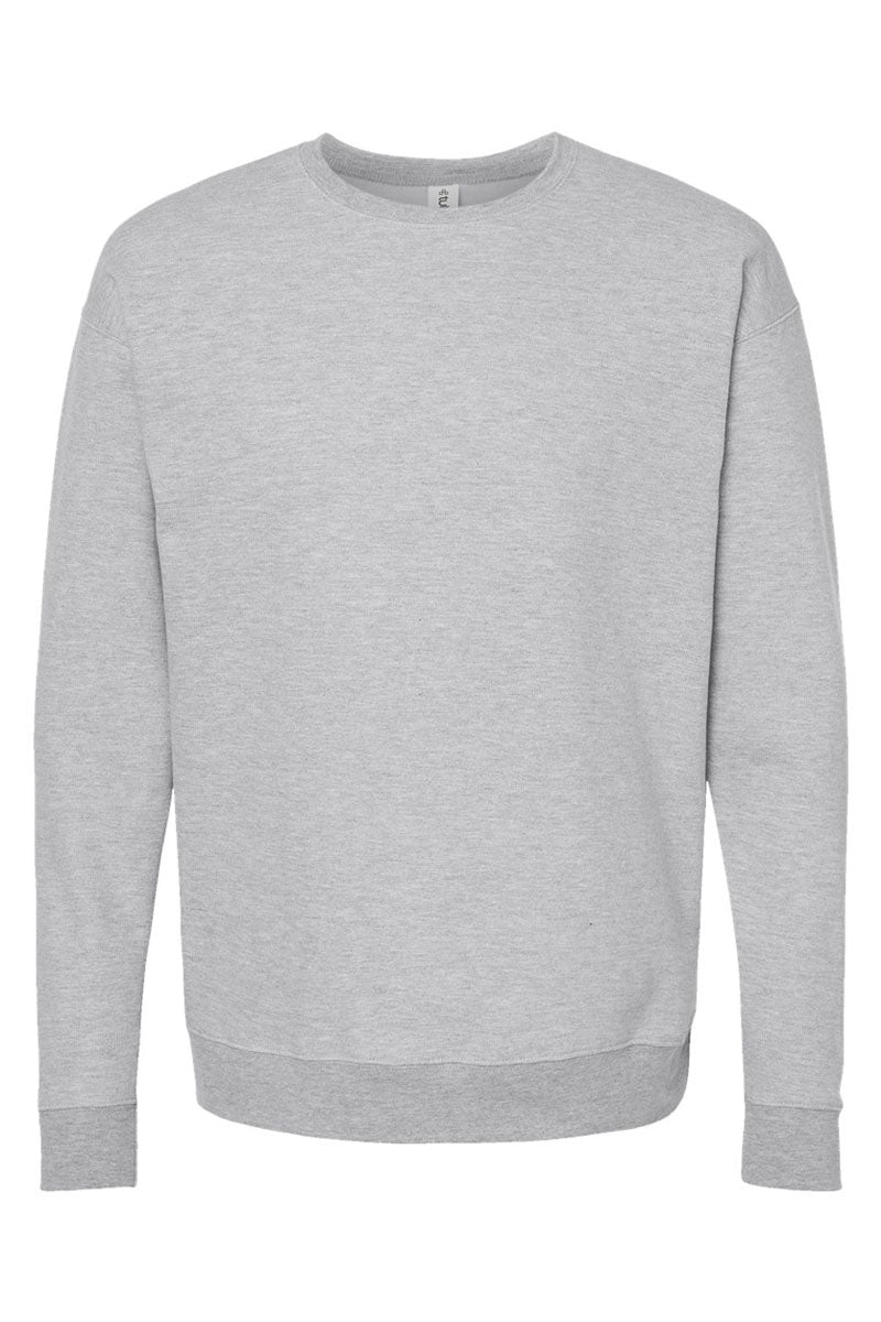 Unisex Auburn Textured Vinyl Soft Fleece Graphic Crewneck
