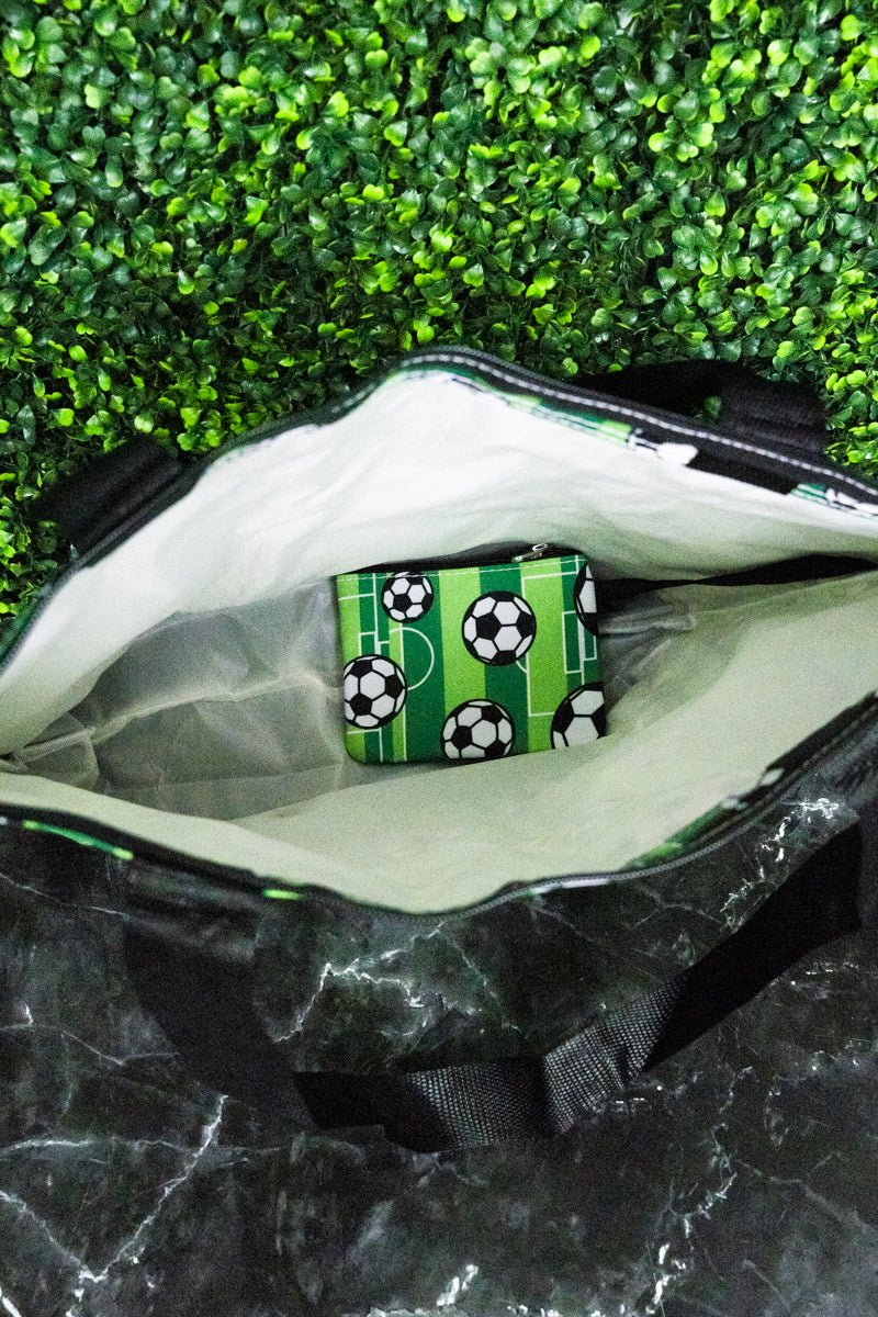 NGIL Black Trimmed Tote Bag - Ideal for Beach, Trips & Everyday Use