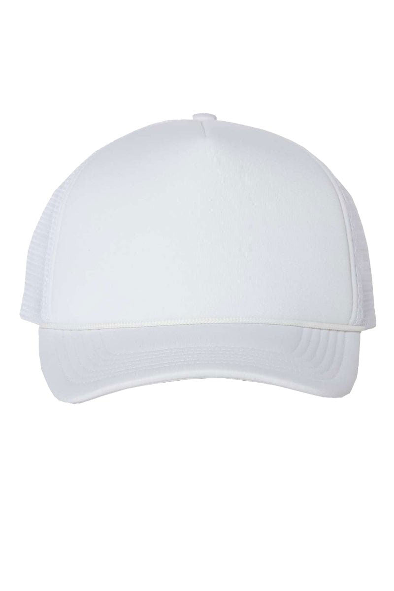 Fashionable Faux Patch Husband-Style Tab Transfer Foam Mesh Back Trucker Baseball Cap