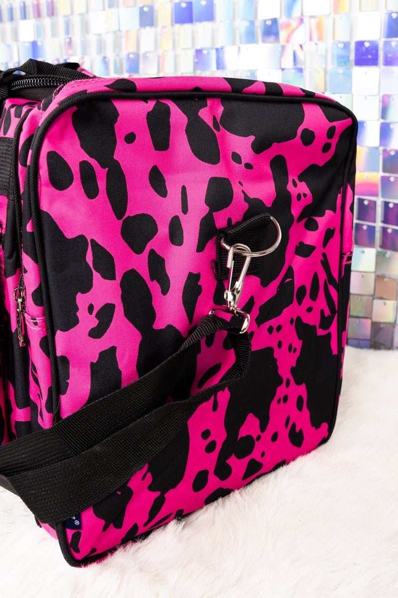 NGIL Striking Hot Pink Travel Duffle Bag Ideal for Short Journeys - Size 23