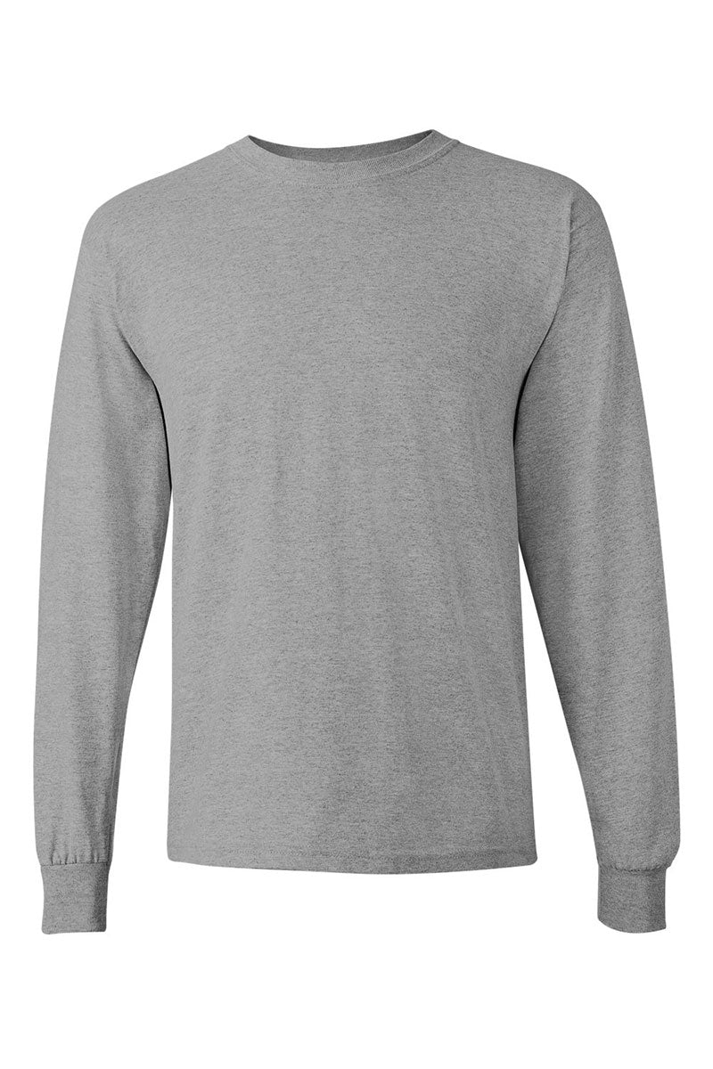 Adult Heavy Cotton Long Sleeve T-Shirt for Freezing Season