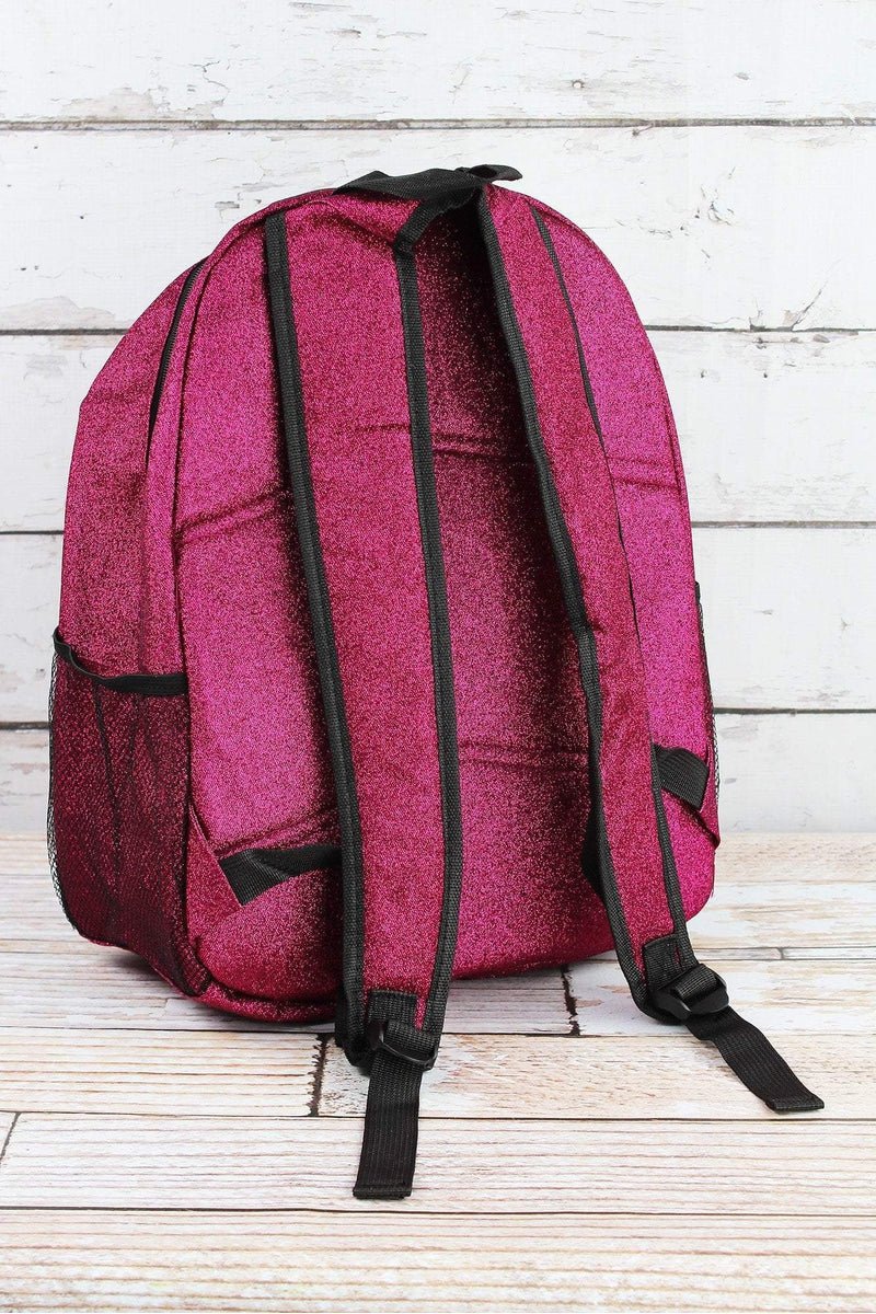 Stylish NGIL Large Backpack in Hot Pink for a Glitzy School Look