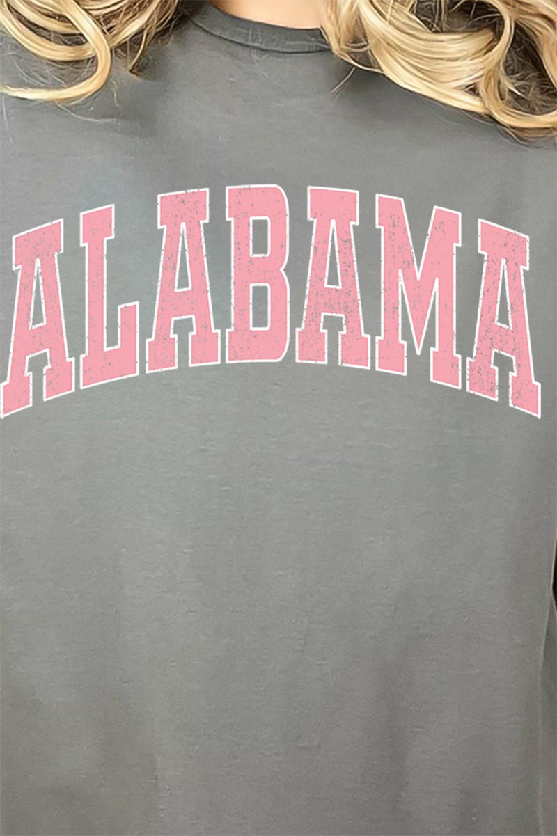 Alabama Athletic Varsity Style Short Sleeve Unisex Relaxed Fit Graphic T-Shirt for Daily Wear