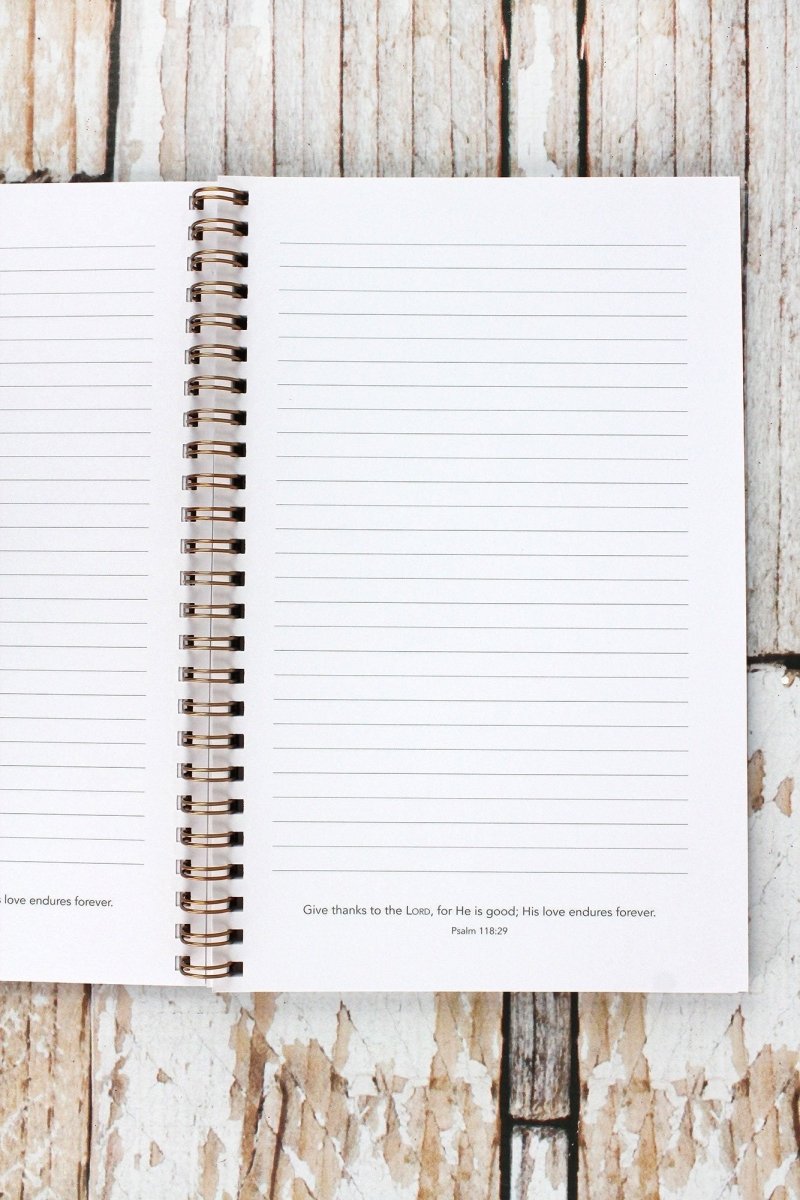 Inspirational Christ - Centered Wire - Bound Journal for Thoughts and Notes