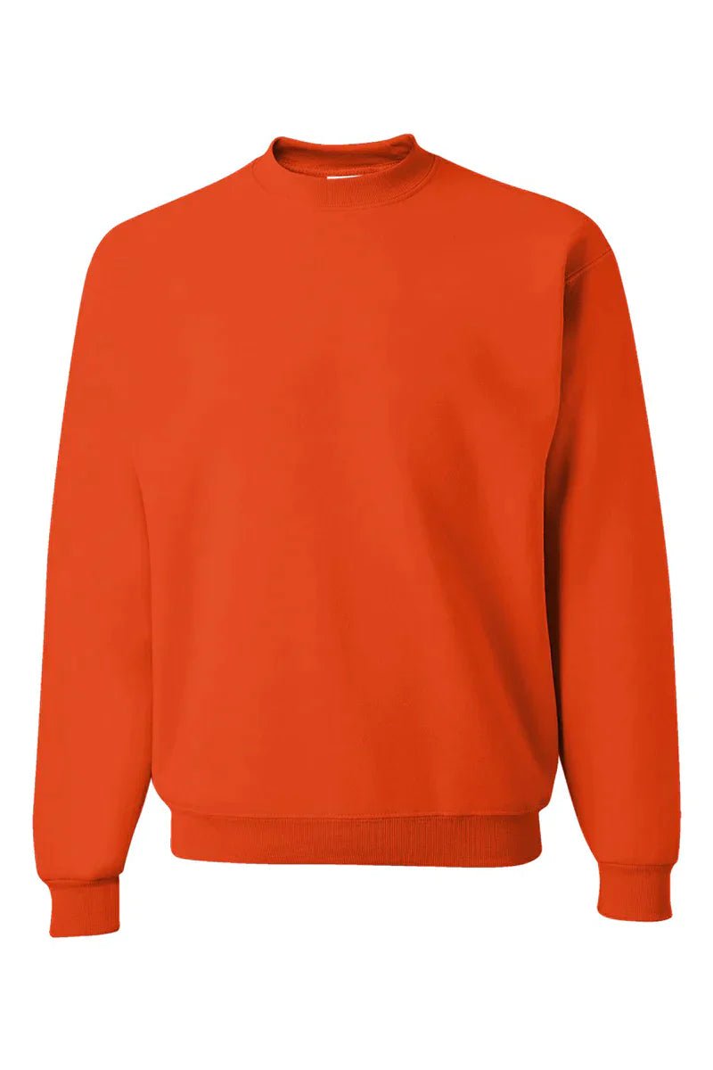 Unisex NuBlend Crew Sweatshirt with Faux Sequin-like Heat Transfer Design