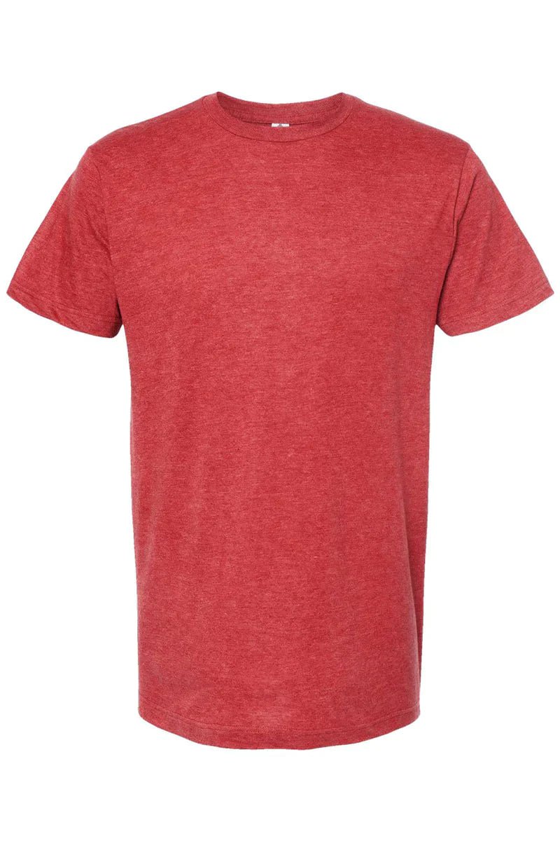 Unisex Blend Faux Sequin Graphic Peace Love Soccer Heat Transfer T-Shirt