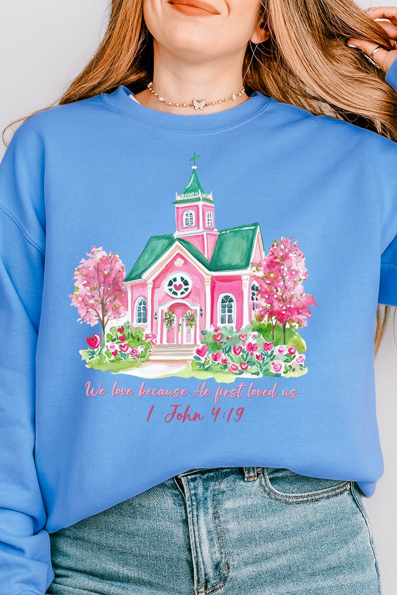 Forever - Loved Unisex NuBlend Comfort Crew Sweatshirt