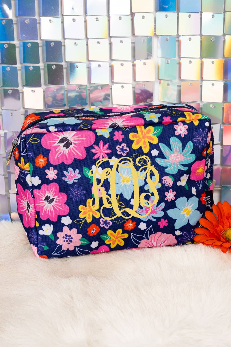 Stylish Padded NGIL Garden Gala Cosmetics and Jewelry Storage Case