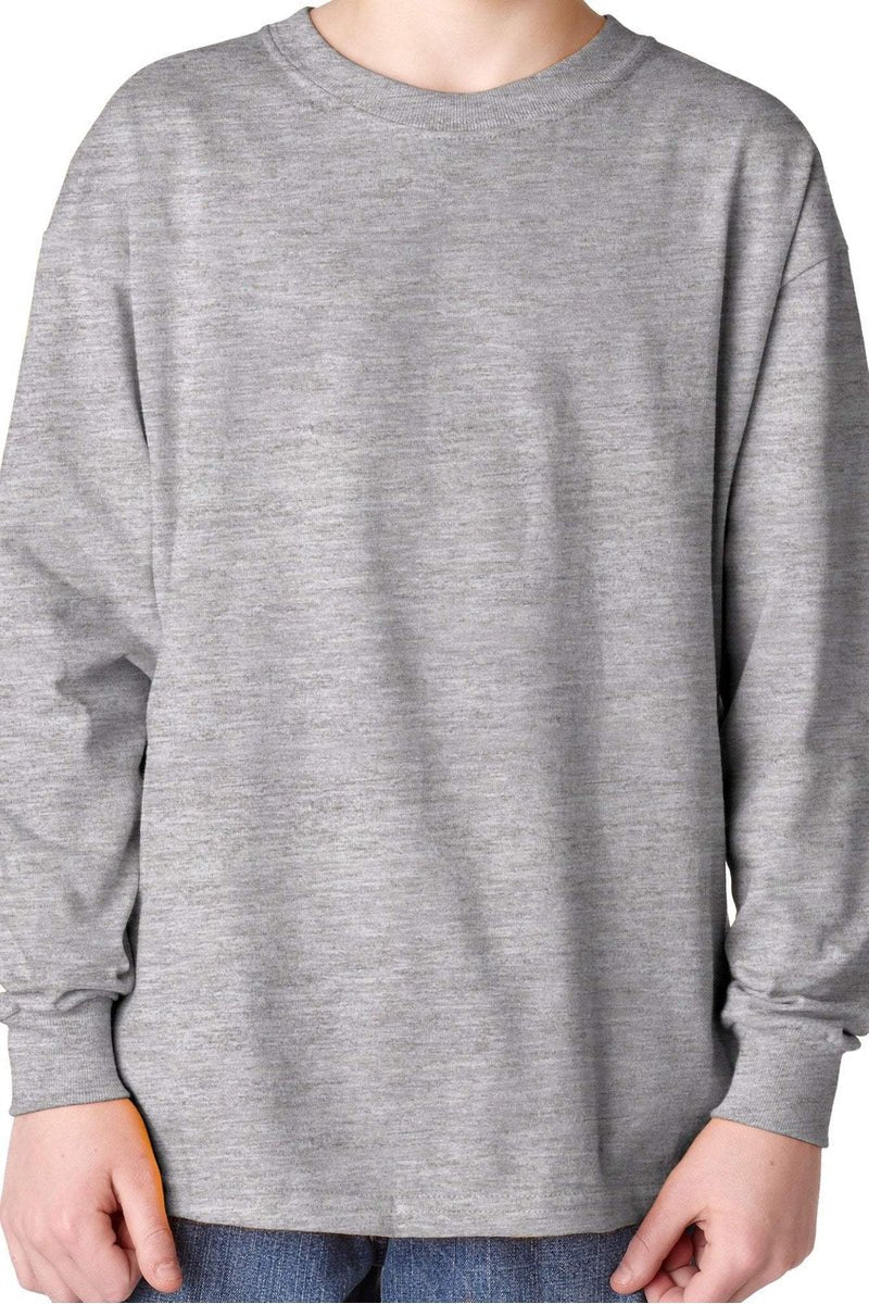 Gildan Youth Relaxed Long Sleeve Casual T-Shirt - Select Your Preferred Color