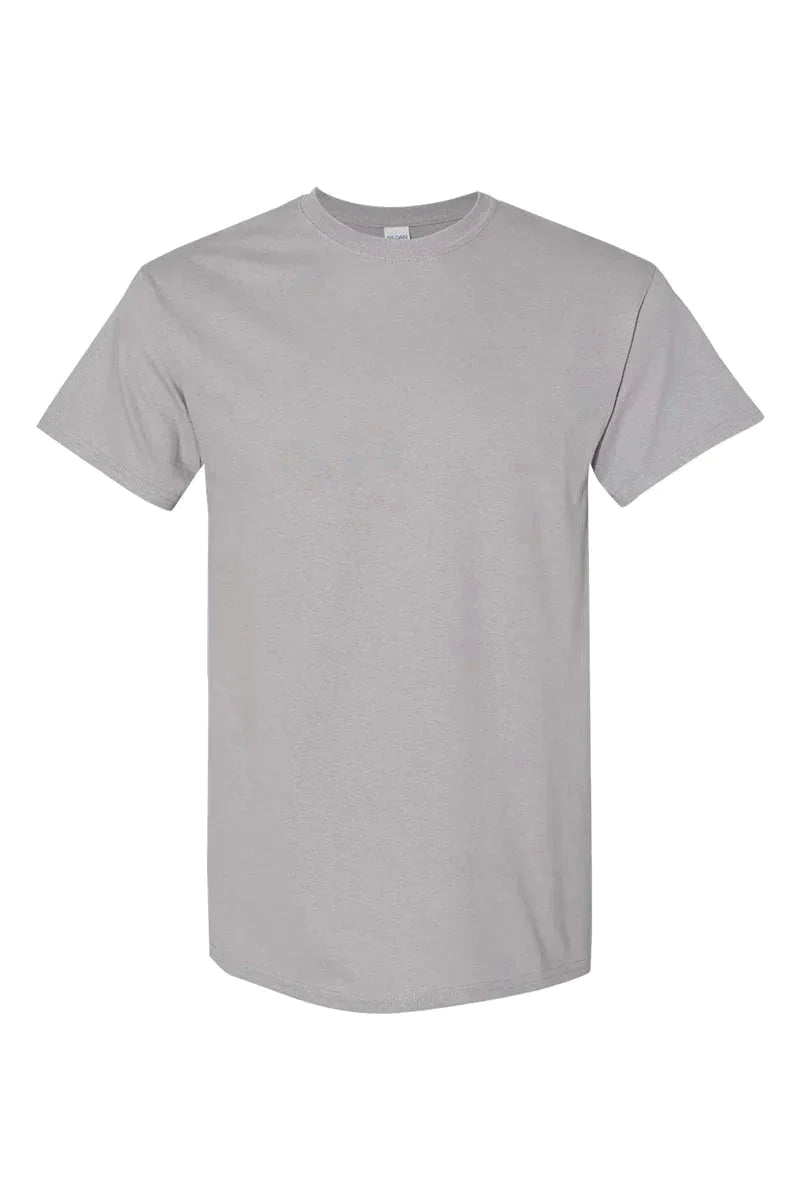 Unisex Relaxed Fit Short Sleeve T-Shirt with Faux Sequin Heat Transfer Design