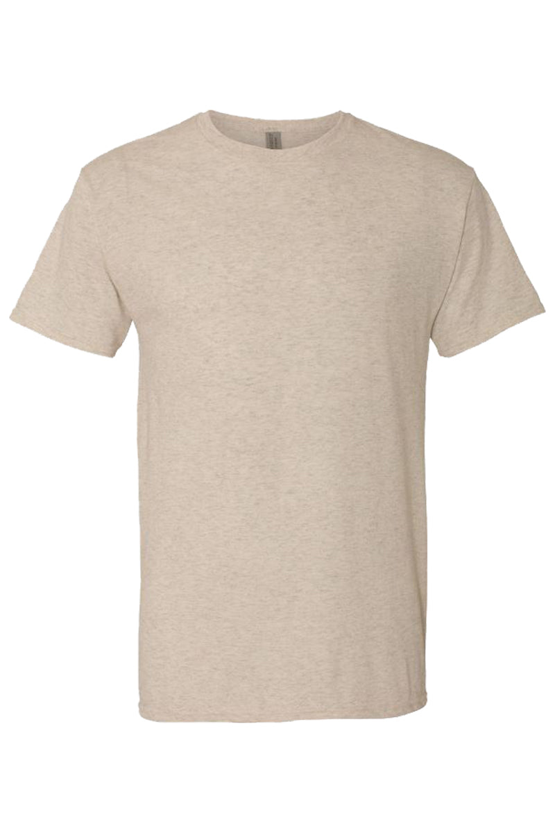 Adult Swing Batter Batter Tri-Blend Short Sleeve Moisture-Wicking Graphic T-Shirt