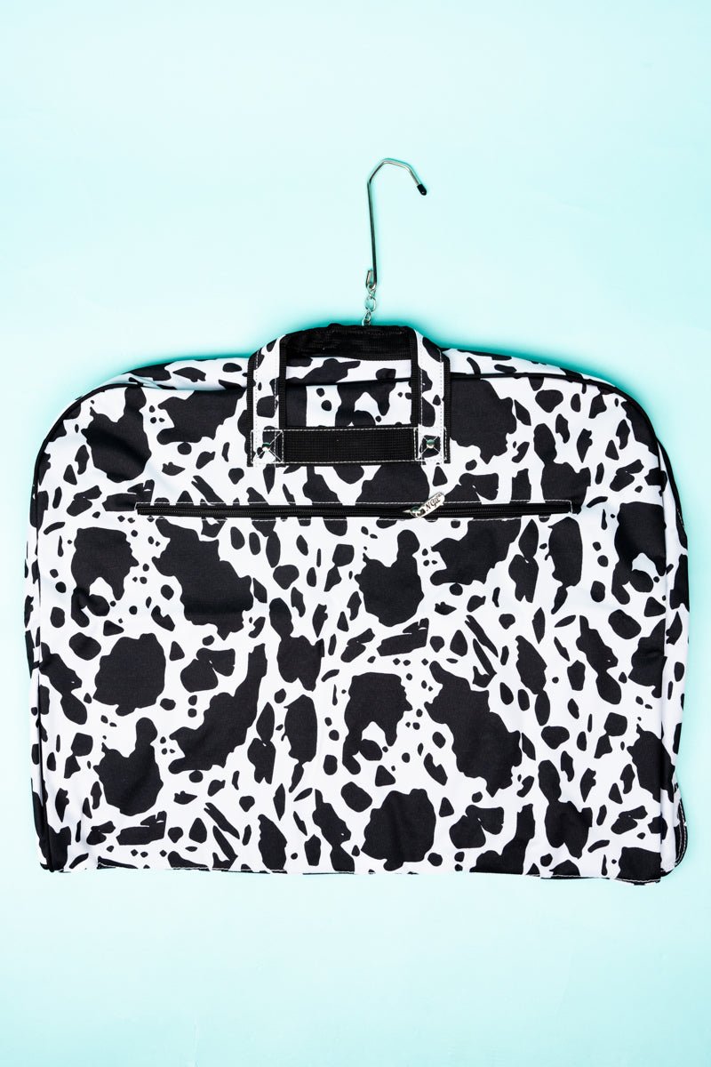 NGIL Soft Canvas 39-Inch Deja Moo Garment Bag for Weekend Trips