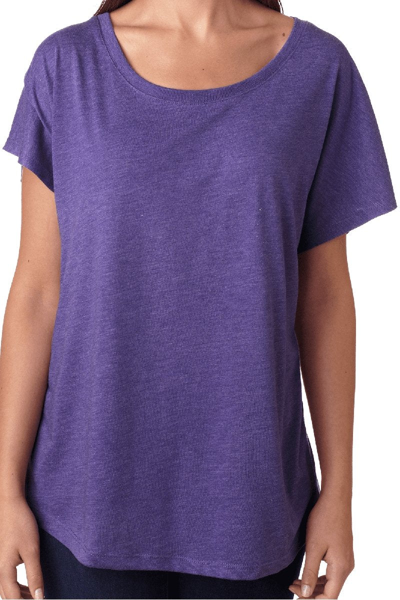 Customizable Next Level Triblend Dolman Top for Comfort and Style