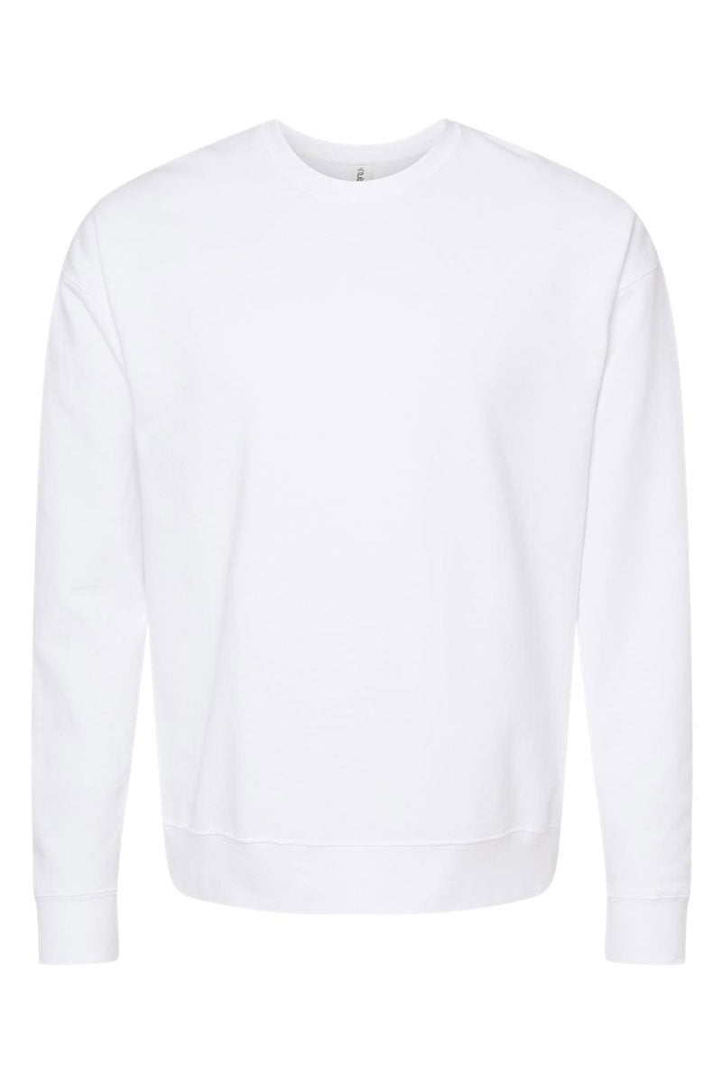Unisex Auburn Textured Vinyl Soft Fleece Graphic Crewneck