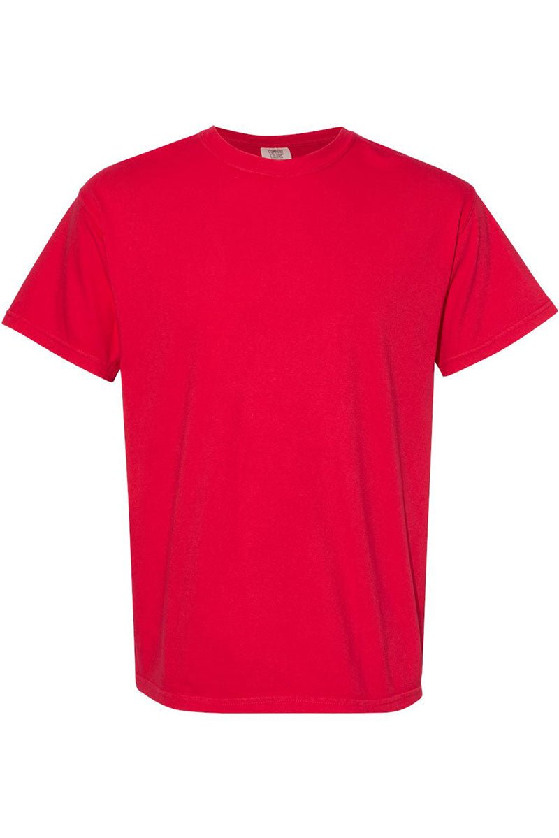 Adult Comfort Colors Faux Glitter Design Ring-Spun Cotton Baseball Graphic T-Shirt