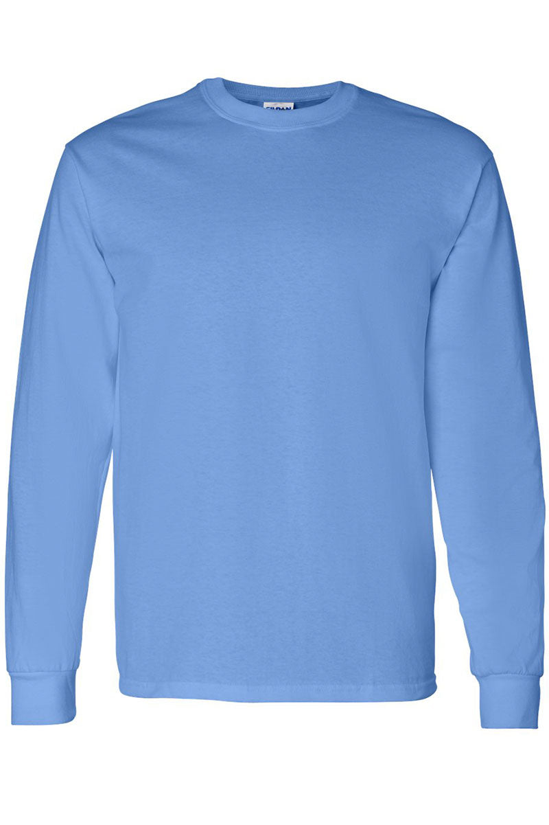 Adult Heavy Cotton Long Sleeve T-Shirt for Freezing Season