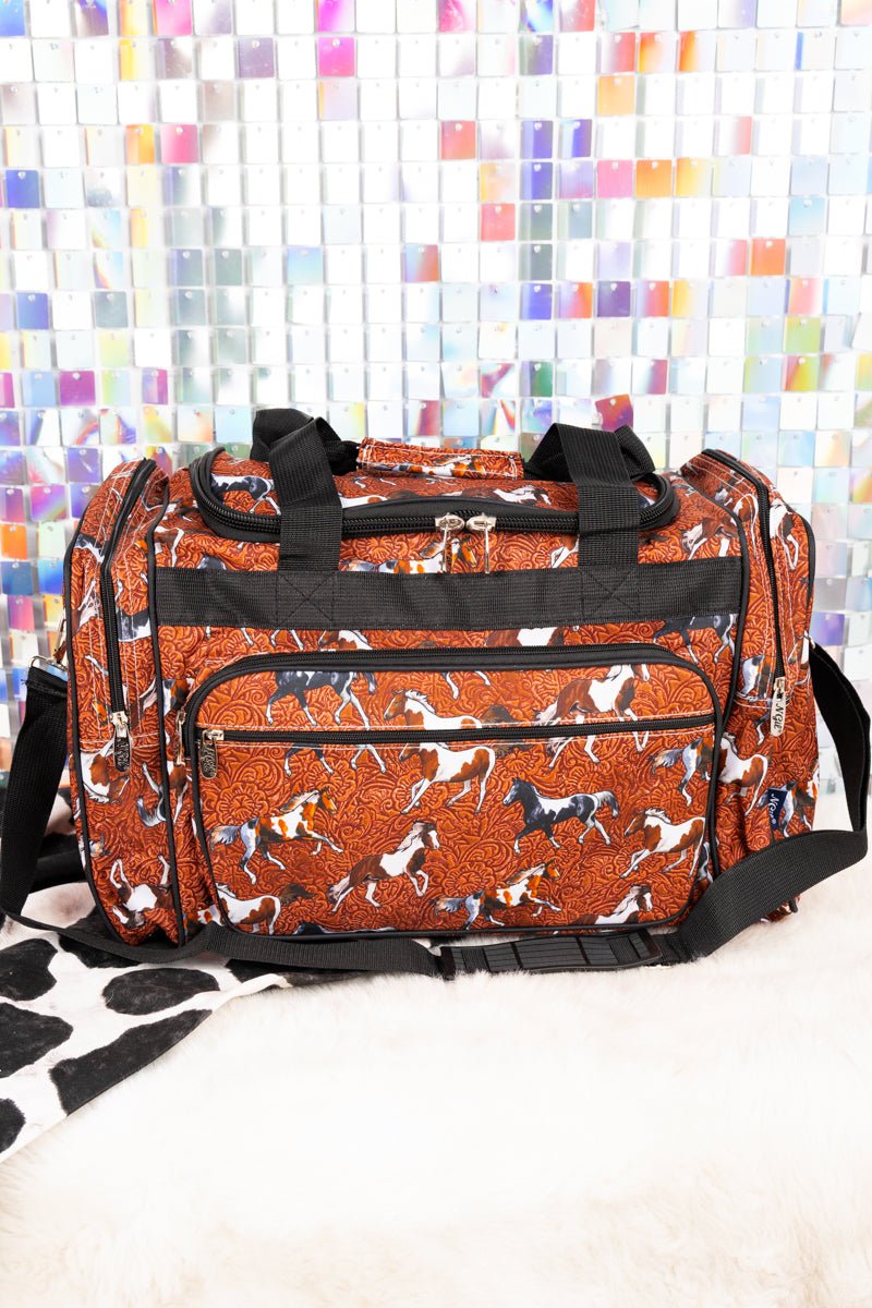 20-Inch NGIL Soft Canvas Hold Your Horses Duffle Bag for Short Trips