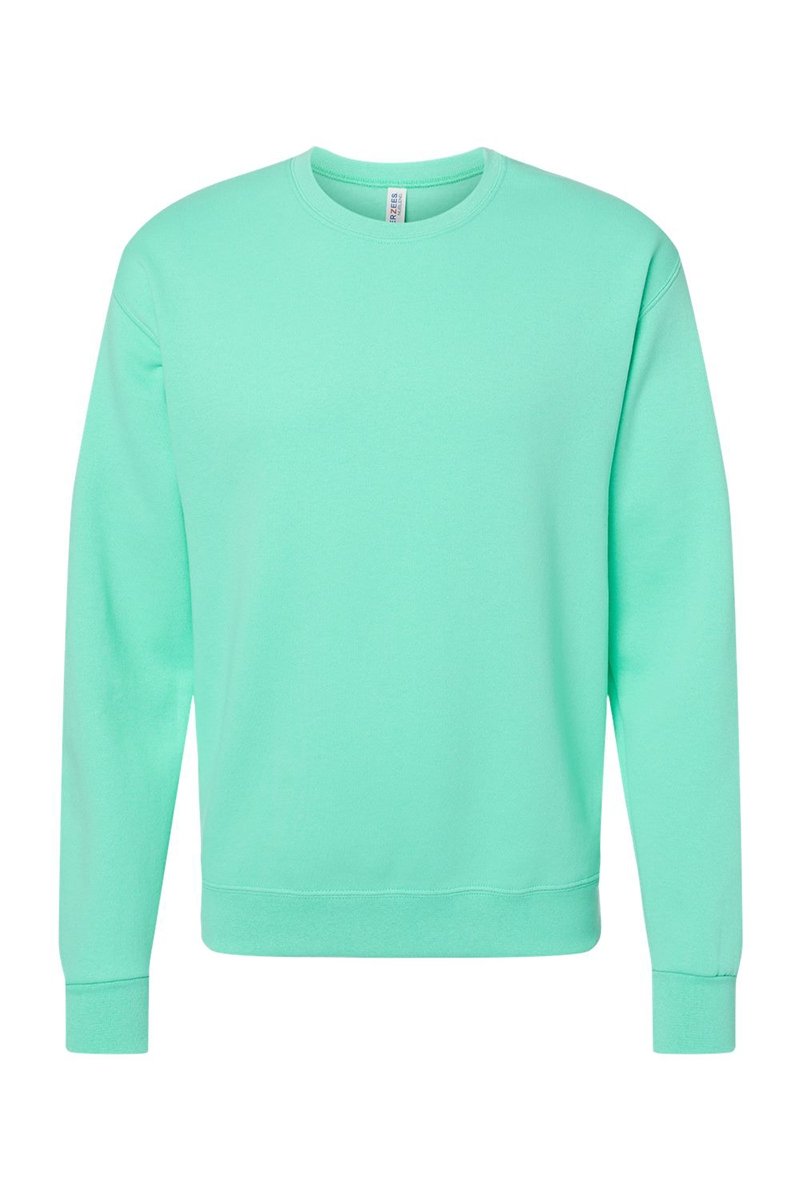 Unisex NuBlend Crew Sweatshirt with Metallic Mama Vibes Puff Vinyl