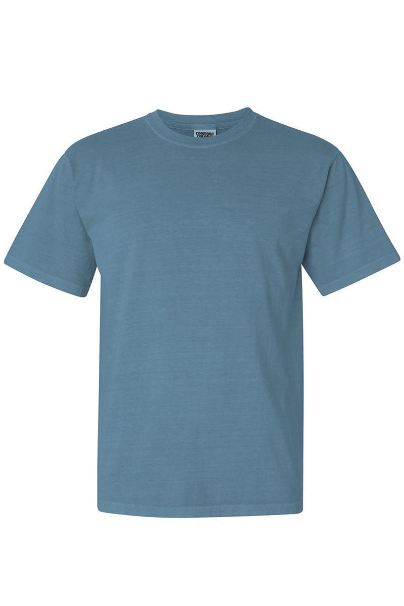 Adult Ring-Spun Cotton Vintage Navy Teddy Bear Comfort Colors Tee