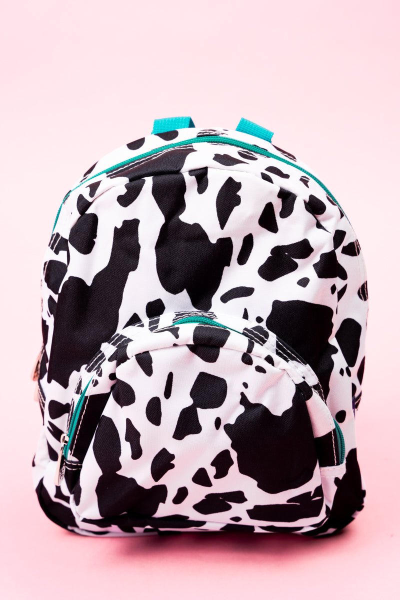 Small Turquoise Trimmed NGIL Deja Moo Backpack for On - the - go