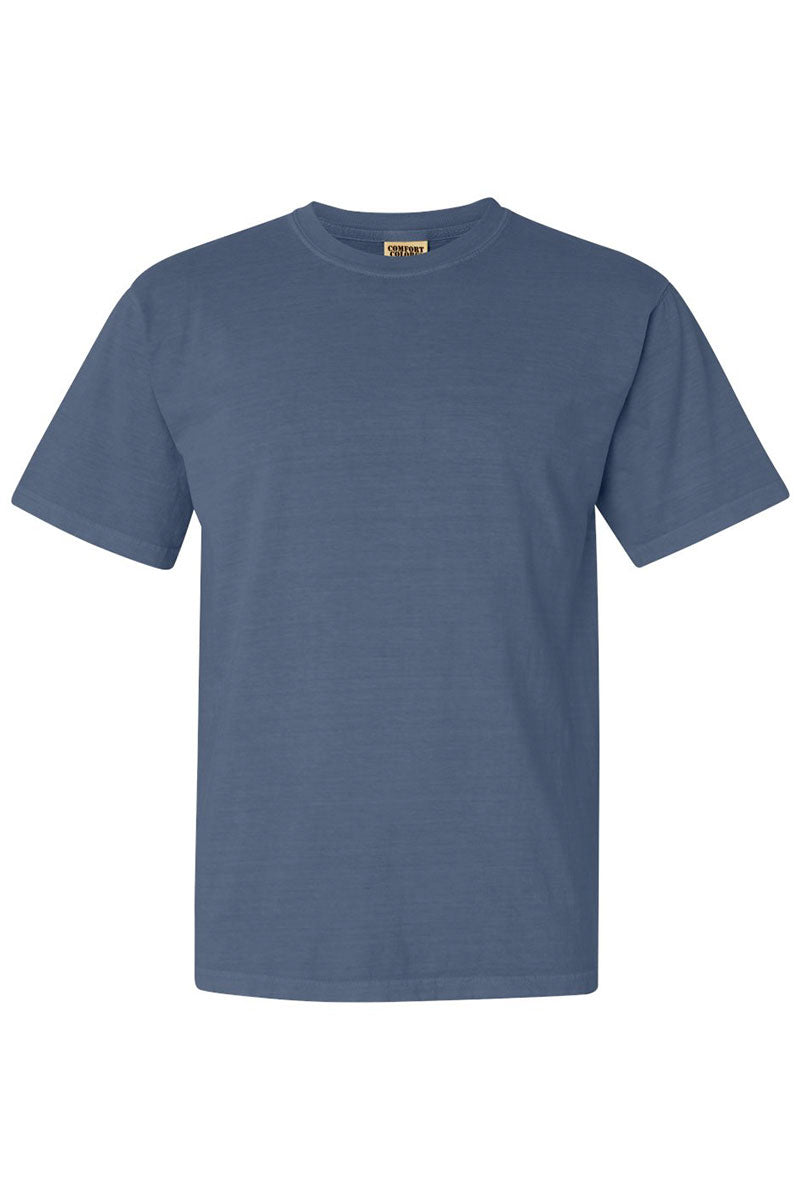 Adult Comfort Colors Ring-Spun Cotton Tee with Brushed Amen Bow Design