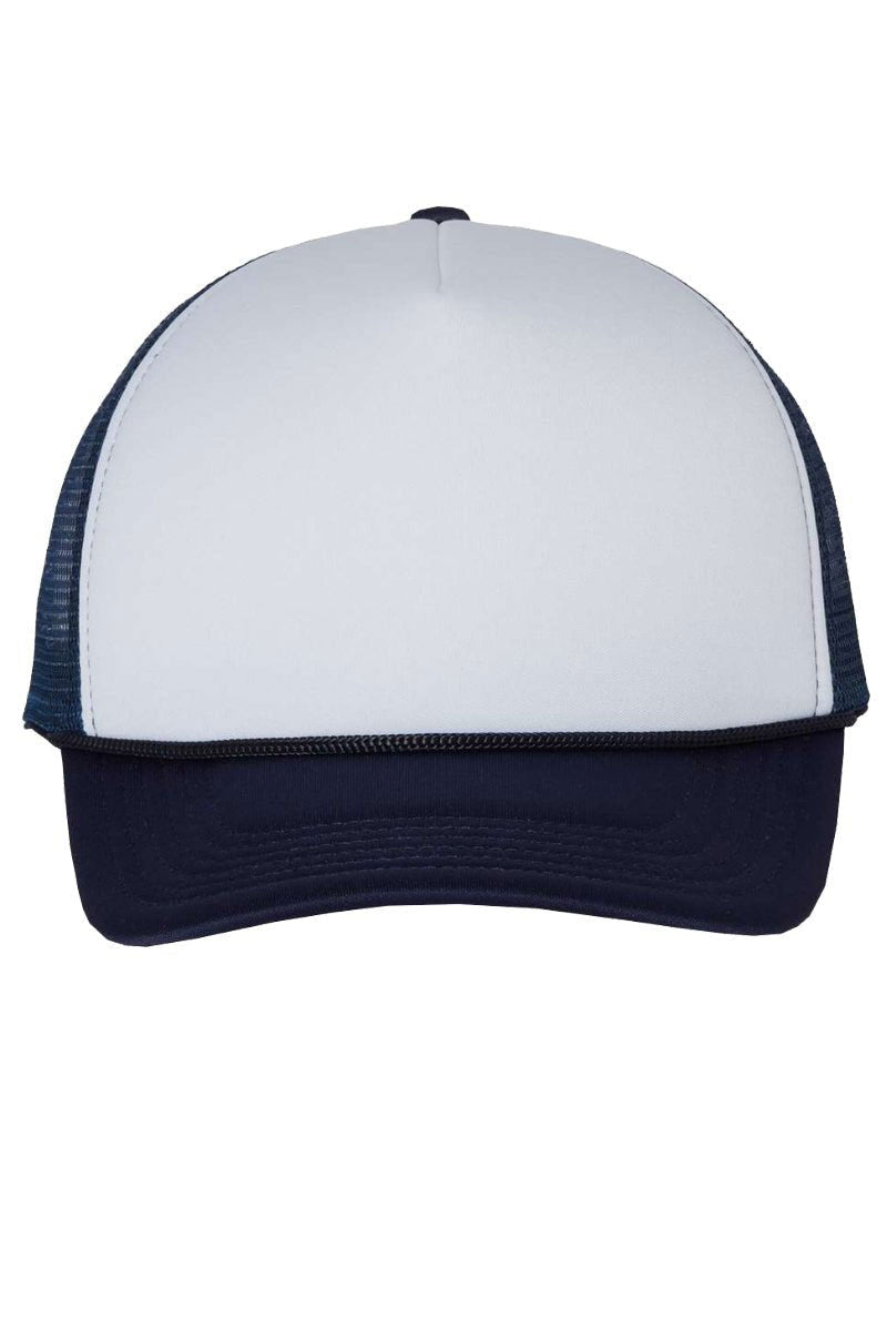 Stylish USA Faux Patch Chenille Transfer Foam Mesh Back Trucker Hat