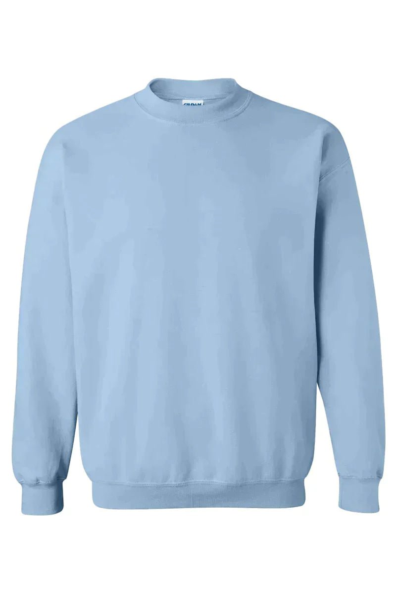 Heavy-weight Distressed Brown Cow Mama Unisex Crew Sweatshirt for Everyday Wear