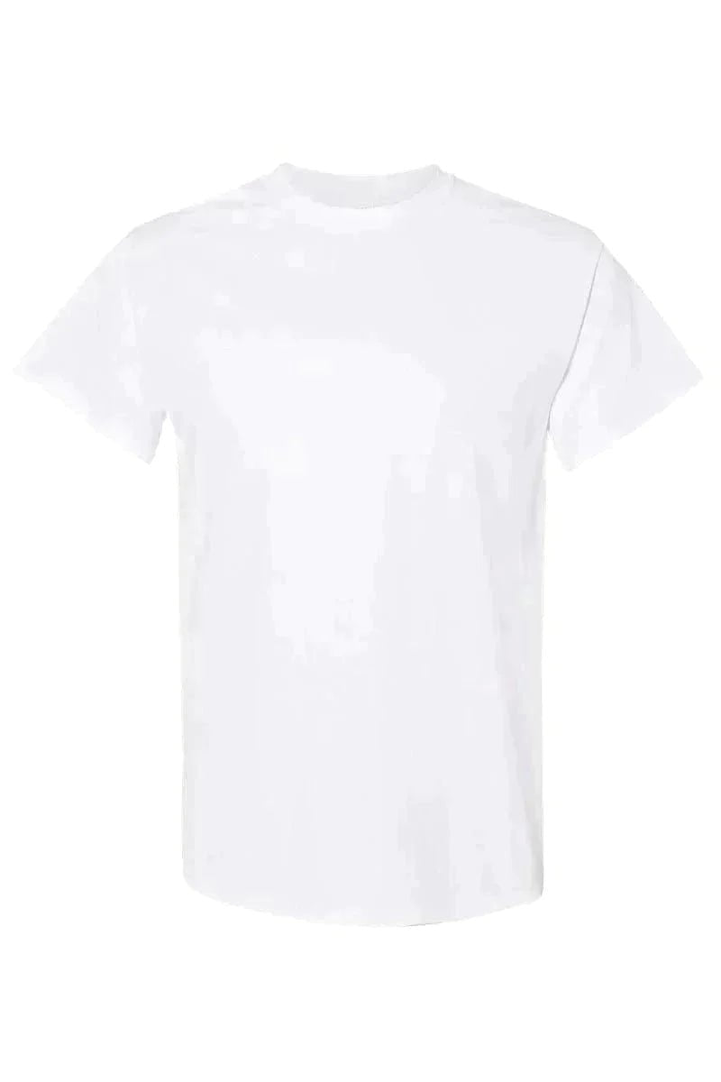 Unisex Relaxed Fit Short Sleeve T-Shirt with Faux Sequin Heat Transfer Design