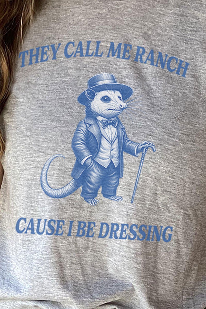Unisex Polyester-Rich Blend Graphic T-Shirt with Vintage Design - Call Me Ranch
