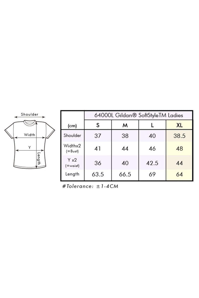 Gildan Women's Soft Fitted Short Sleeve T-Shirt in Multiple Colors