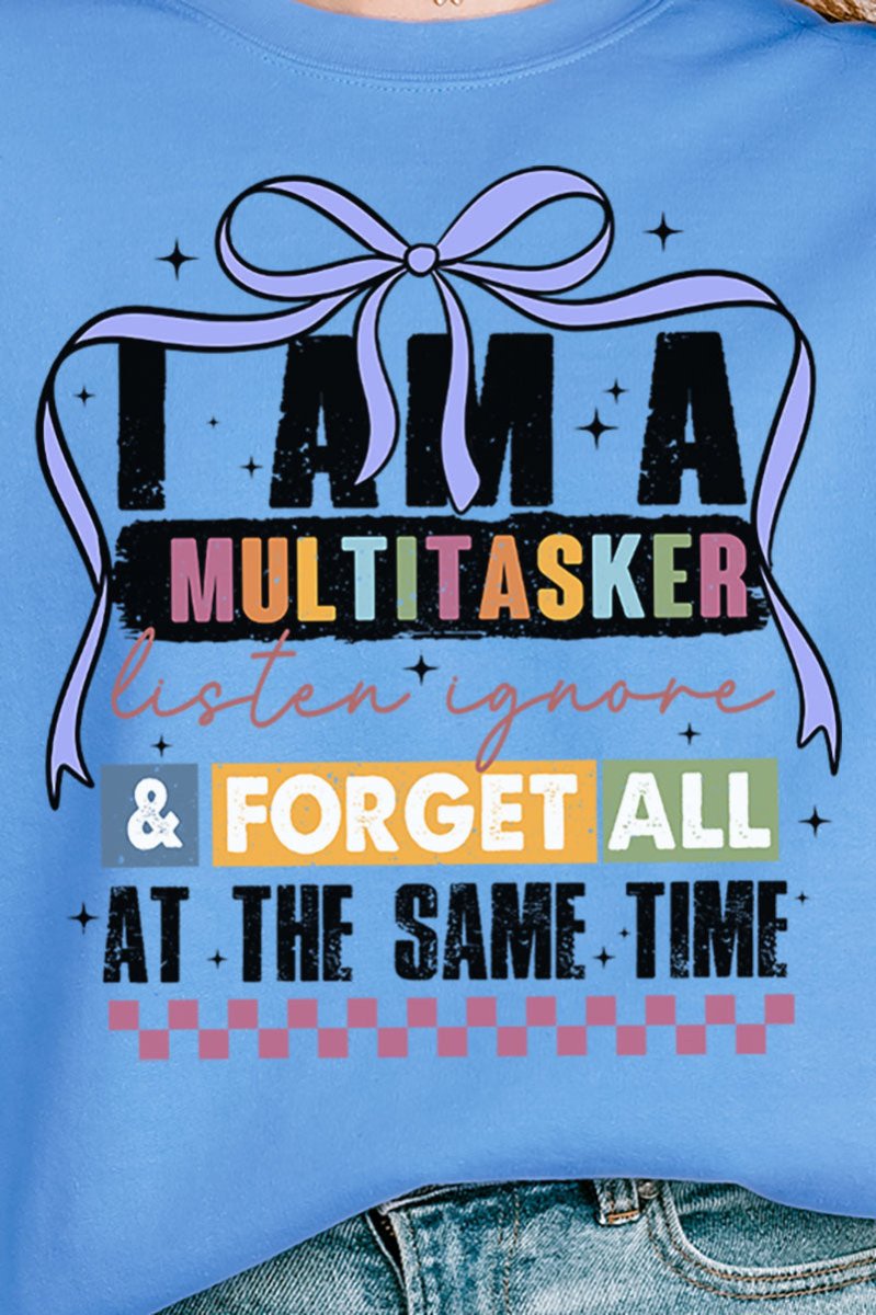 Unisex NuBlend Crew Multitasking Graphic Sweatshirt for All-Day Coziness