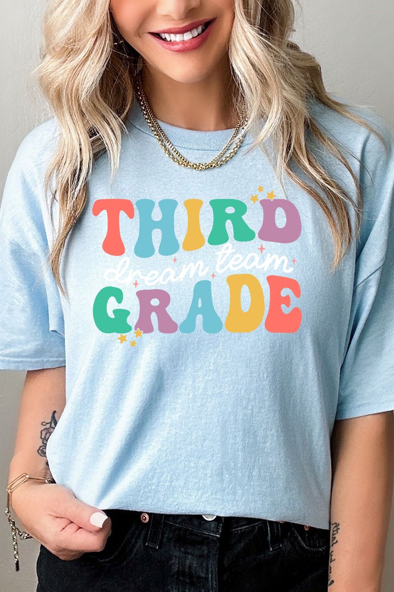 Third Grade Dream Team Short Sleeve Comfortable Relaxed Fit T - Shirt
