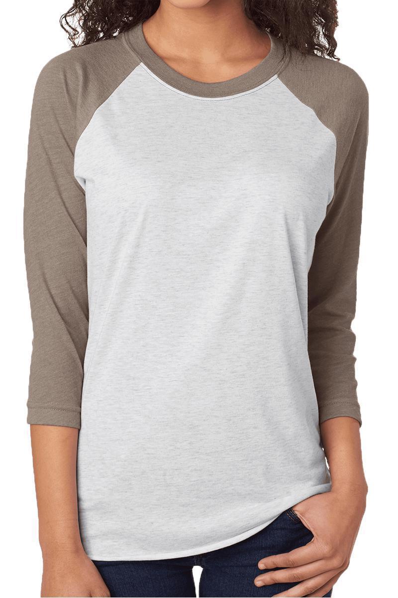 Easter-themed Unisex 3/4 Raglan Tri-Blend Graphic T-shirt with Vintage Style