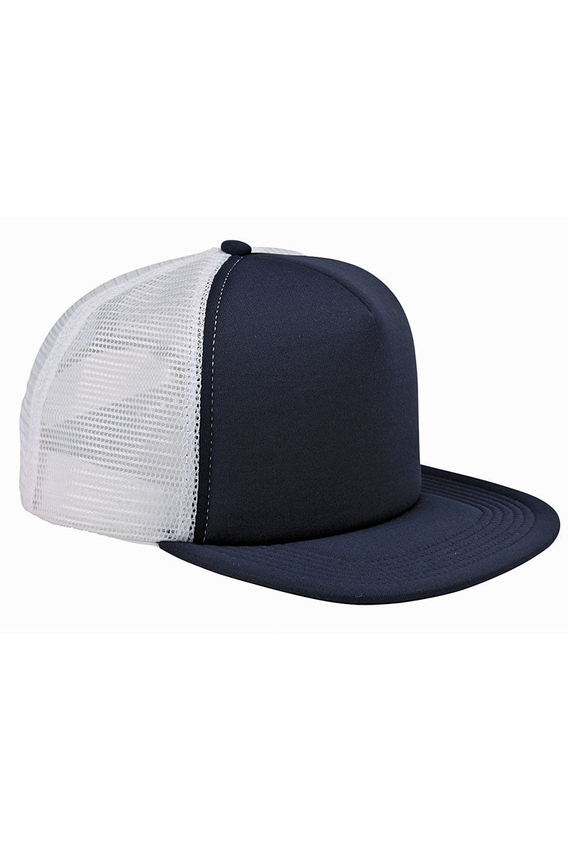 Bulldogs Spirit Stylish Foam Front Mesh Trucker Baseball Cap for Casual Wear