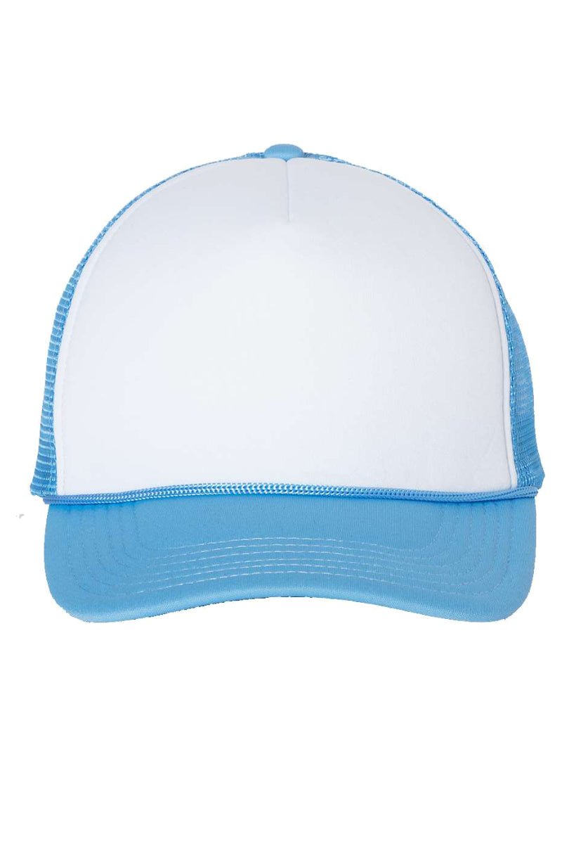 Stylish Glitzy Brushed Coquette Style Foam Front Mesh Back Trucker Cap for Fashionable Individuals