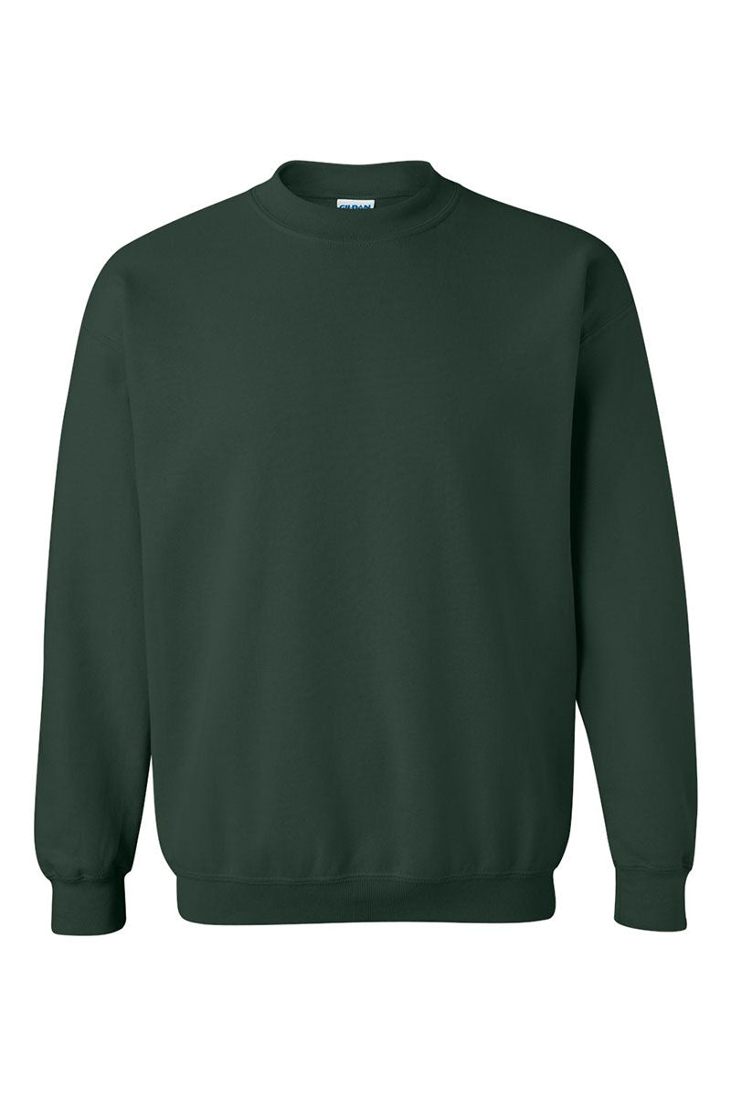 Heavyweight Crew Neck Green Gingham Bow Sweatshirt for Everyday Casual Wear