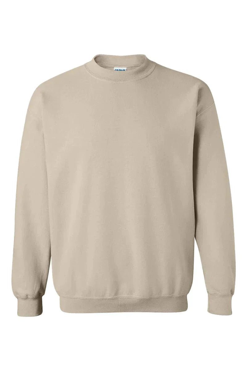 Glitzy and Lucky Heavyweight Crew Neck Unisex Brushed Sweatshirt for Everyday Wear