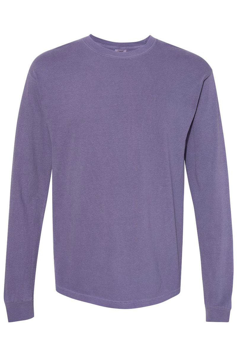 Pink and Purple Comfort Colors Long Sleeve Classic T-Shirt