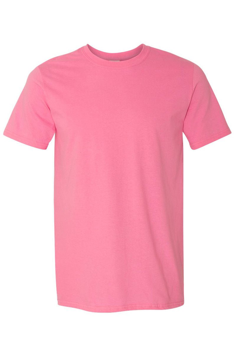 Adult Softstyle Graphic T-Shirt Featuring Highland Cow Bow Design