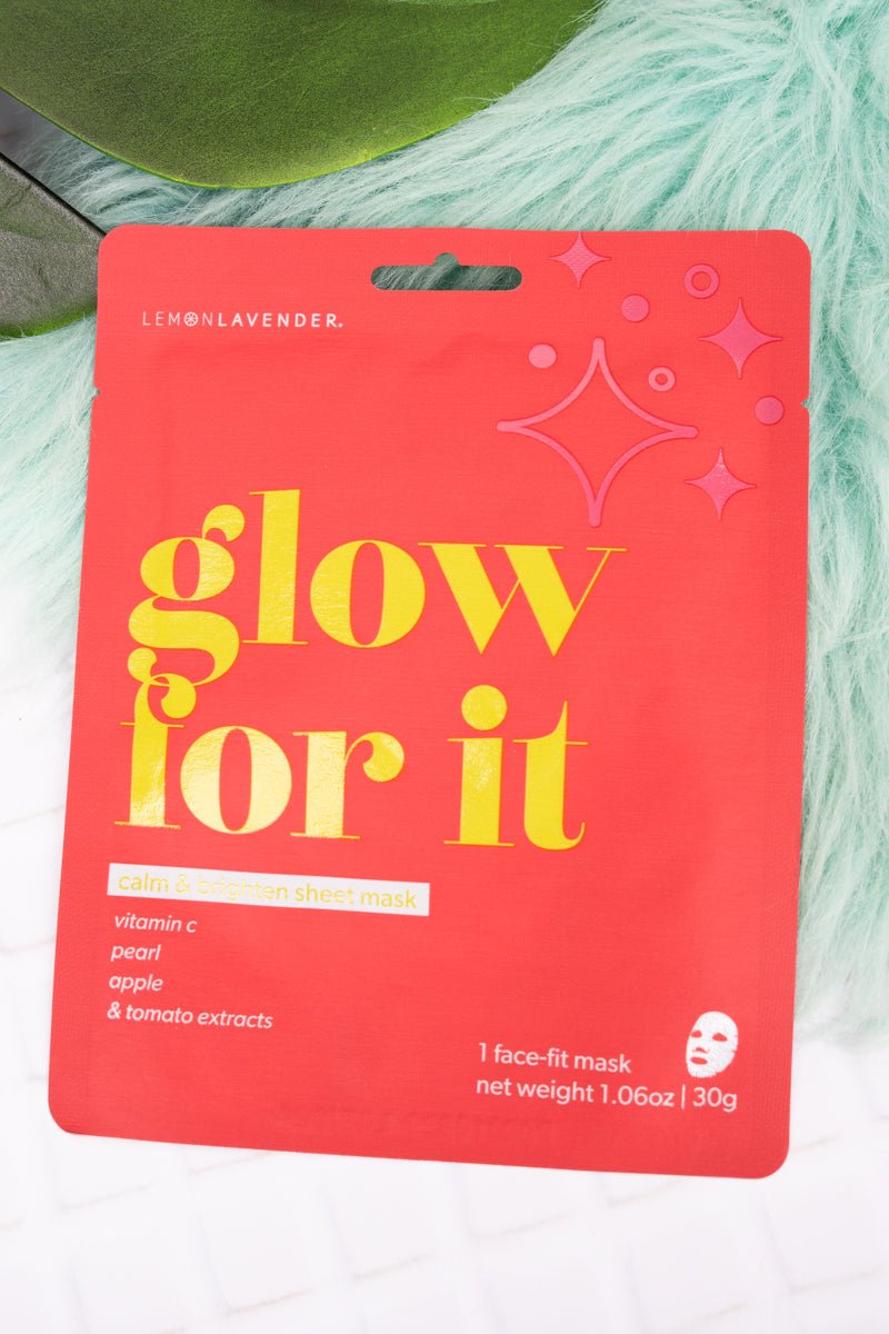 Glow-Enhancing Calm & Brightening Korean Facial Mask for Radiant Skin